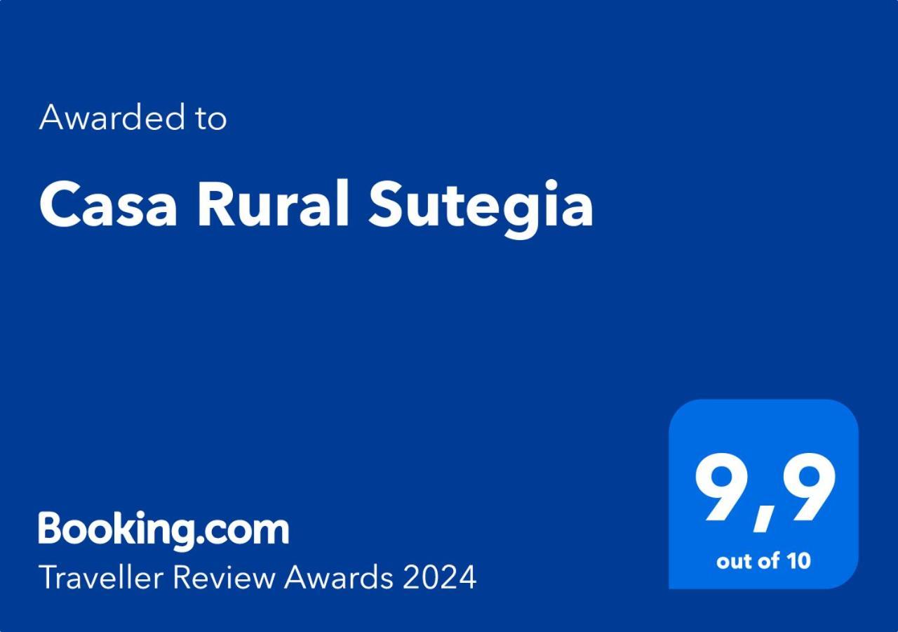 Casa Rural Sutegia Ziga Esterno foto